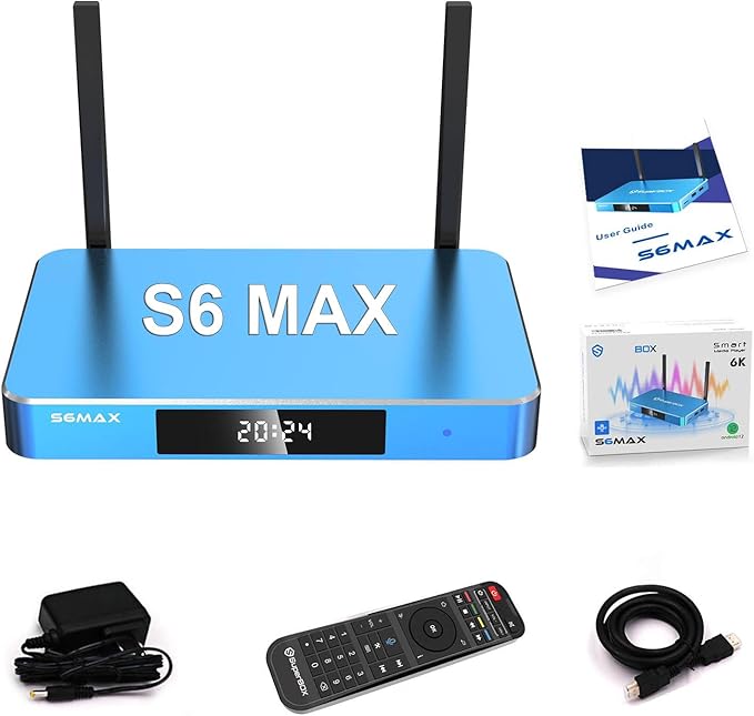 New SuperBox S6 MAX Smart Media Player